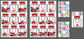 早教卡片  数数