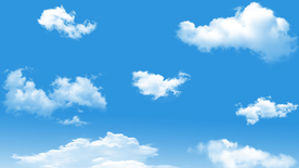 蓝天白云