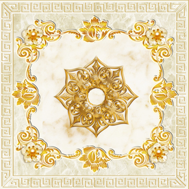 欧式雕花吊顶图