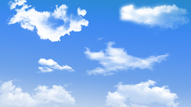 蓝天白云