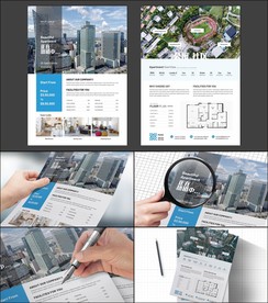 双面房地产（公寓出售）传单
