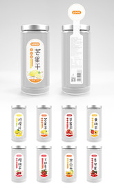 干果水果干包装设计