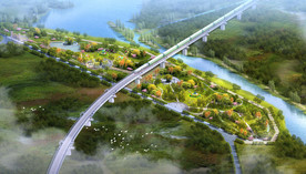 景观效果图公园效果图