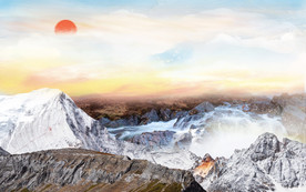 大厅现代大理石 TIF分层