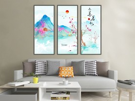 上善若水装饰画