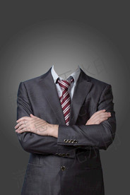 半身形象照男士衣服换装