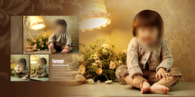 儿童影楼相册模板