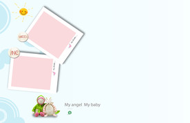 儿童相册模版图片