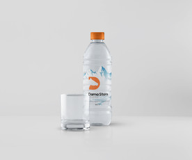 透明饮料瓶样机