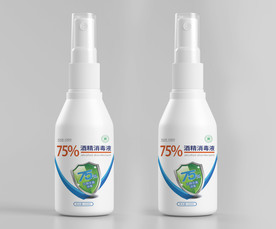 消毒包装设计 标签 标贴设计图