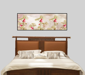 水彩花朵装饰画