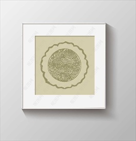 中式图案矢量图