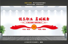 工会职工文化墙