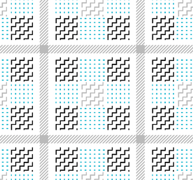 大牌精简抽象格子