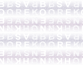 大牌效果字母碎花暗纹