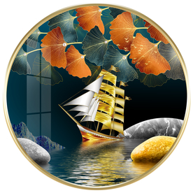 一帆风顺装饰画