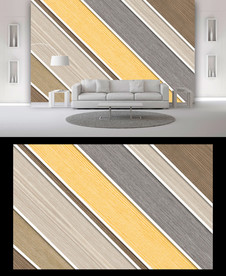 木质纹理电视背景墙