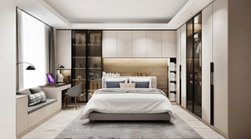 主人房衣柜效果图