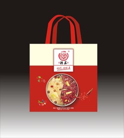 手提袋设计展开图