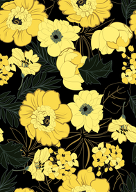 花型 数码 印花 花纹 底纹