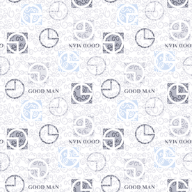 大牌精美几何乱花格子