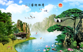 国画山水国画山水国画