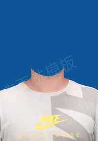 男士短袖证件照