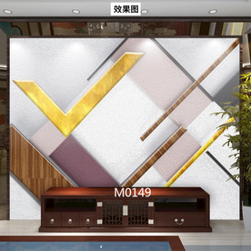 3D几何轻奢 金色