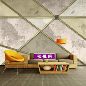 3D几何 金色 奢华