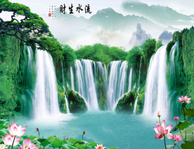 山水画 水墨山水画 意境山水画