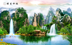 国画山水国画山水国画