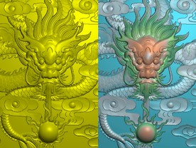 龙牌精雕图