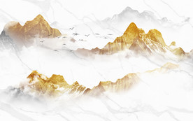 新中式电视背景墙