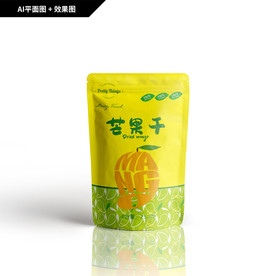 芒果干包装 卡通芒果干包装