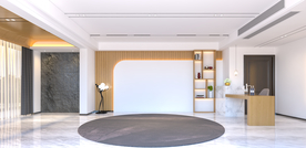 极简现代客厅沙发背景墙