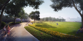 滨河体育公园景观效果图