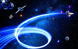宇宙星空宇宙飞船