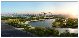 城市景观规划效果图