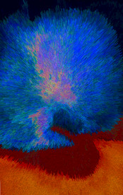 现代简约装饰画放射的力量