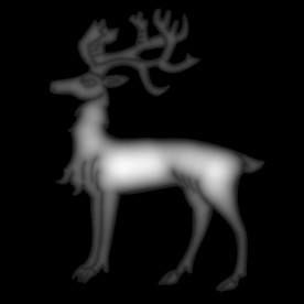 鹿灰度图