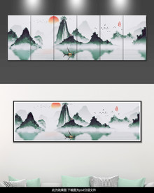 山水装饰画