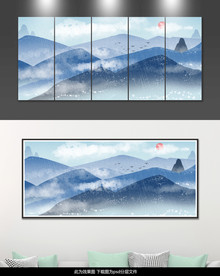 山水装饰画