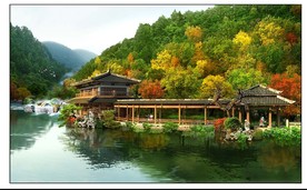 山地旅游风景区 效果图