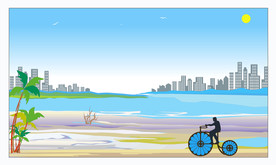 油画风景画山水墨画意境山水禅境