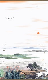 山水墨画山水意境山水禅境山水画