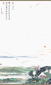 山水墨画山水意境山水禅境山水画