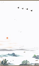 山水墨画山水意境山水禅境山水画