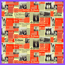 方巾报纸 英文
