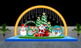 圣诞节美陈设计