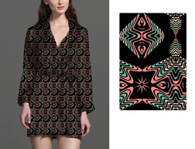 抽象几何民族风